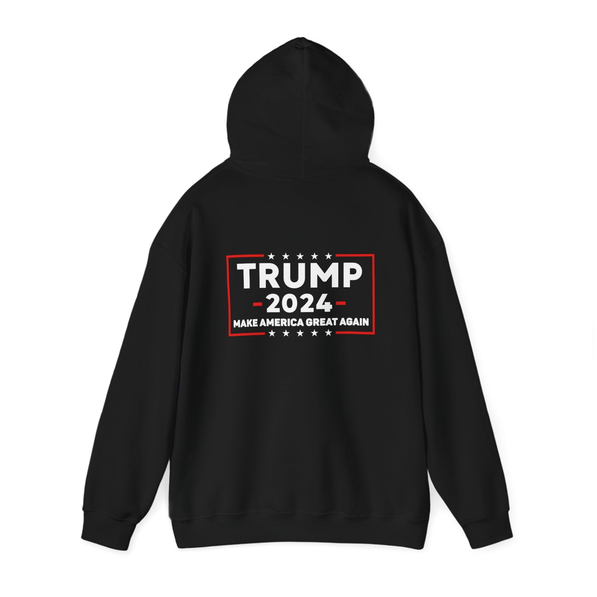 Unisex Heavy Blend Trump 2024 Hoodie -  Patriotic Republican, Vote Trump 2024