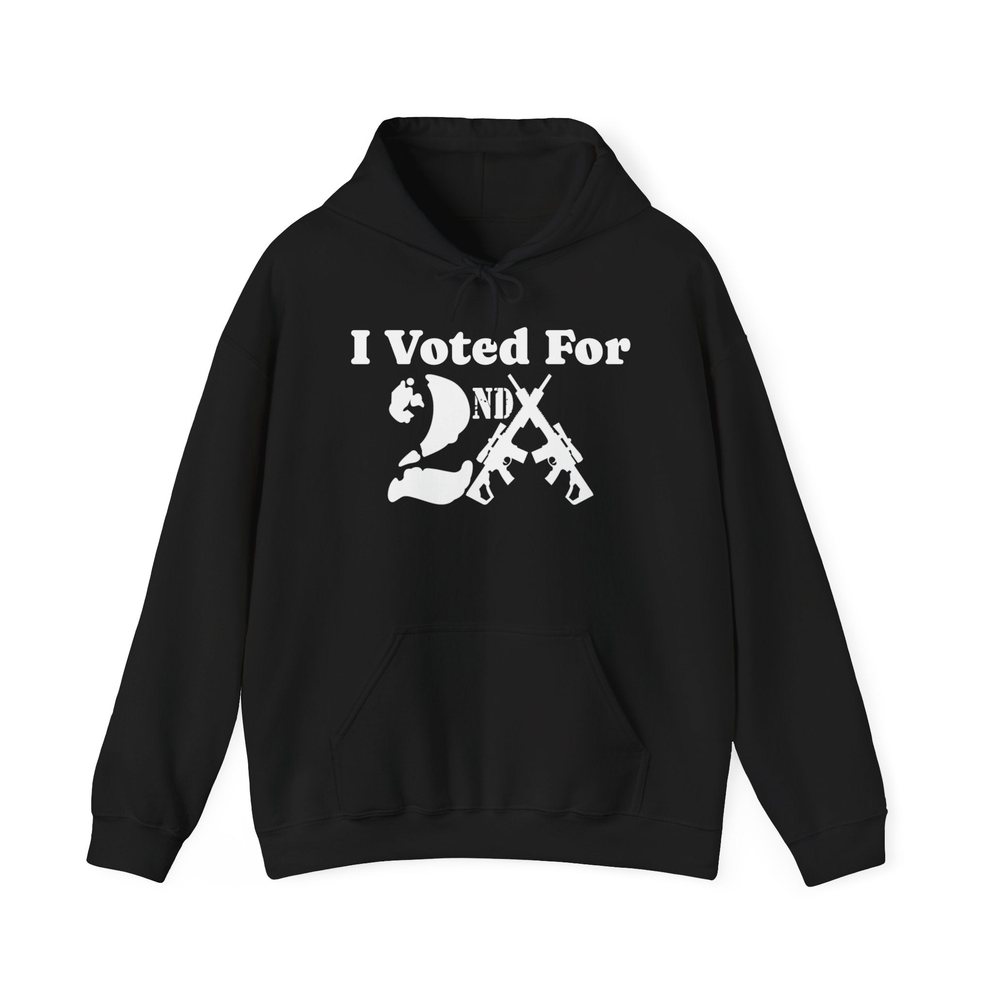 Unisex Heavy Blend Trump 2024 Hoodie -  Patriotic Republican, Vote 2nd Amendment Gun Owner Rights