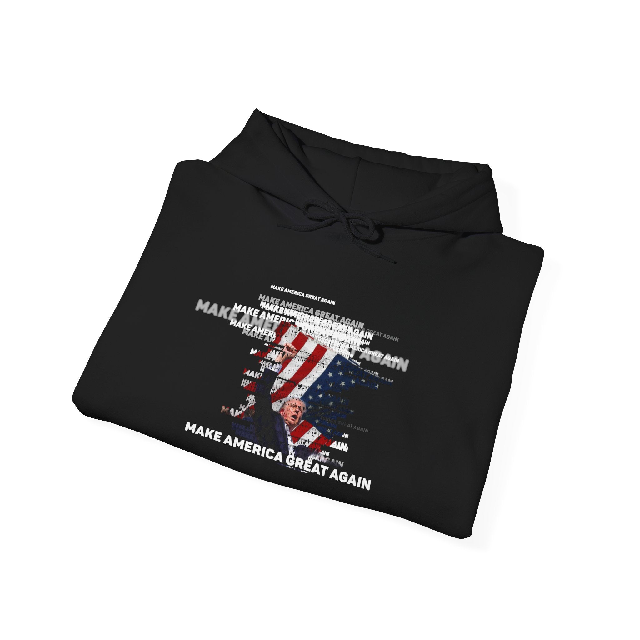 Unisex Heavy Blend Trump 2024 Hoodie -  Patriotic Republican, Make America Great Again