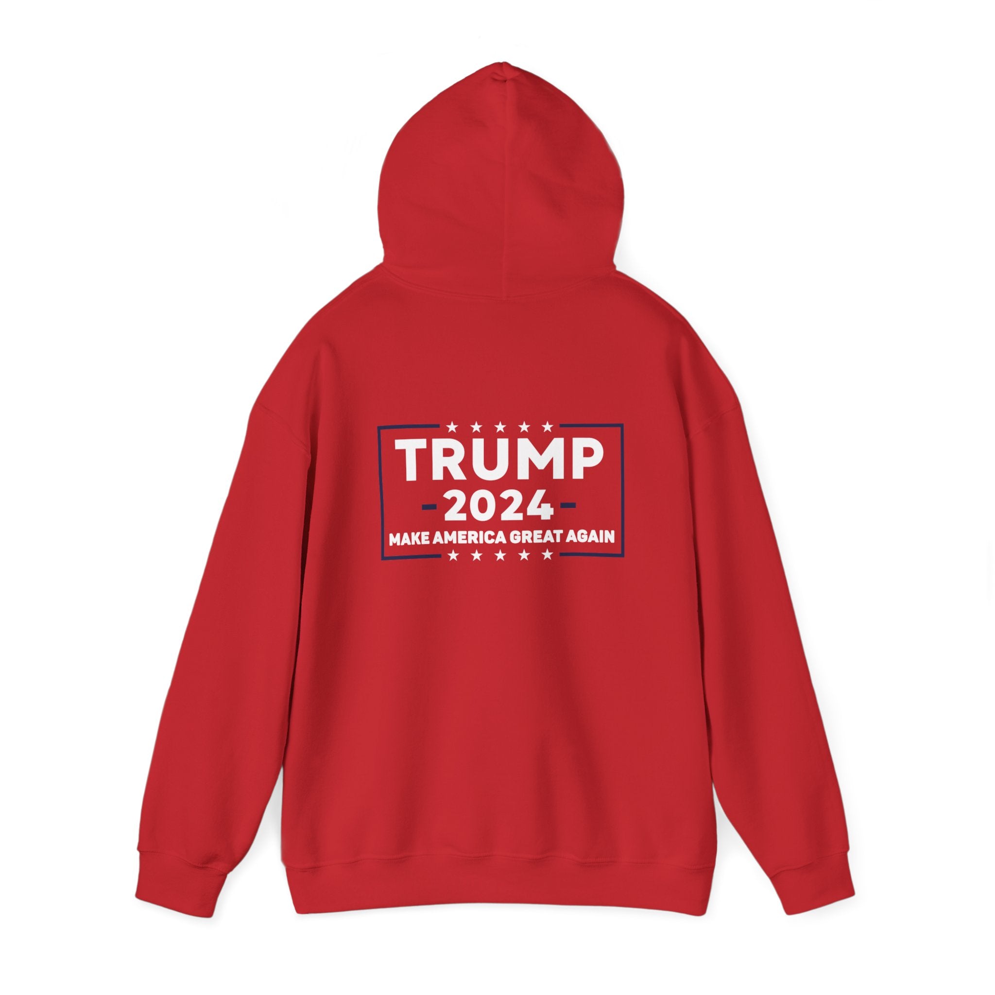 Unisex Heavy Blend Trump 2024 Hoodie -  Patriotic Republican, Vote Trump 2024