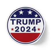 Round Sticker Label Rolls - Weather Proof Republican Party Trump 2024