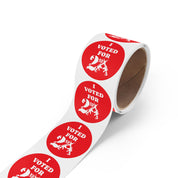 Round Sticker Label Rolls - Weather Proof 2nd Amendment Gun Owner Rights