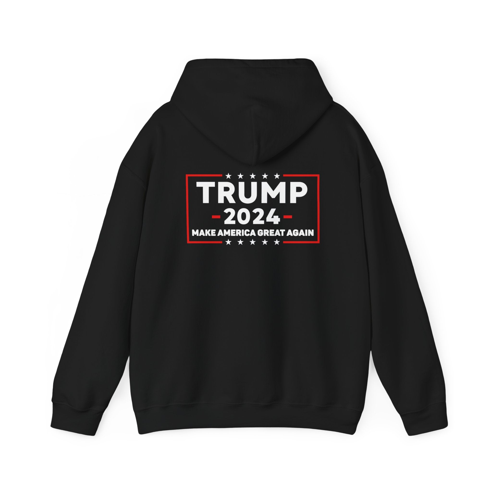 Unisex Heavy Blend Trump 2024 Hoodie -  Patriotic Republican, Make America Great Again